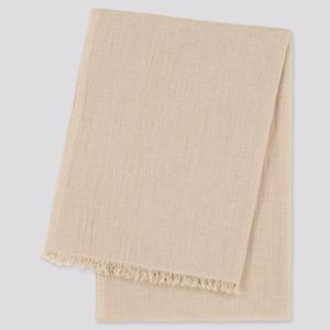 Cotton linen stole